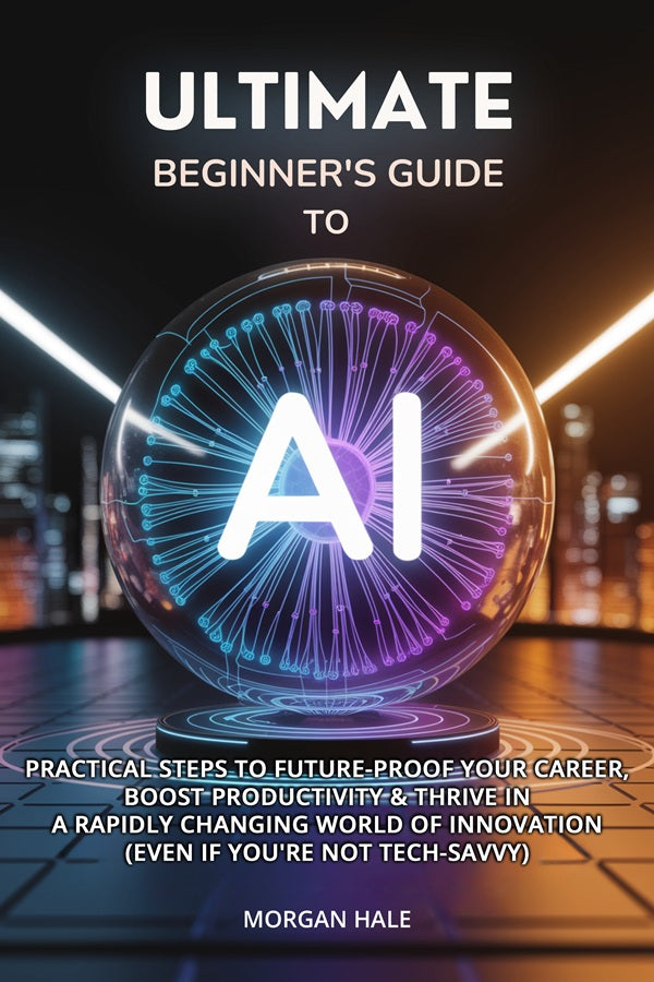 Viral Thriving Ultimate Beginner’s Guide to AI: Practical Steps to Future-Proof Your Career, Boost Productivity & Thrive in a Rapidly Changing World of Innovation (Even if You're not Tech-Savvy) by Morgan Hale